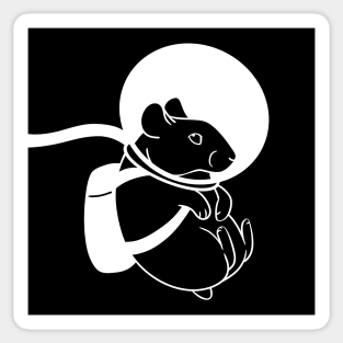 Space hamster Sticker